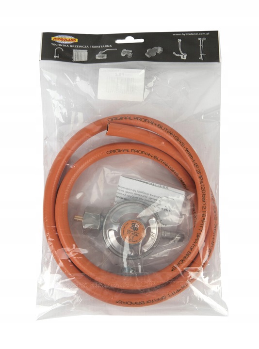 ZESTAW PRZYŁĄCZENIOWY DO BUTLI, Reduktor, wąż 1,5m "1113"