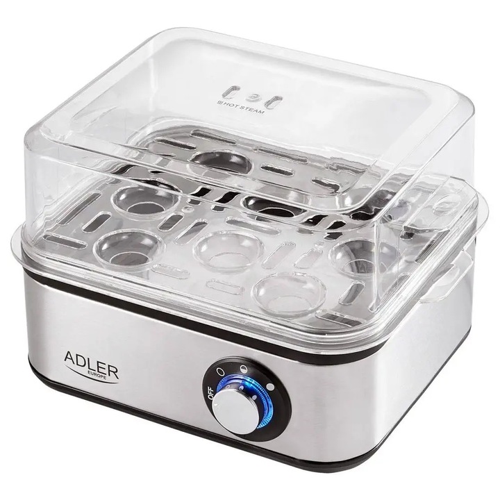 Jajowar Adler AD4486 NA 8 JAJEK AUTOMAT DO GOTOWANIA JAJ 4486