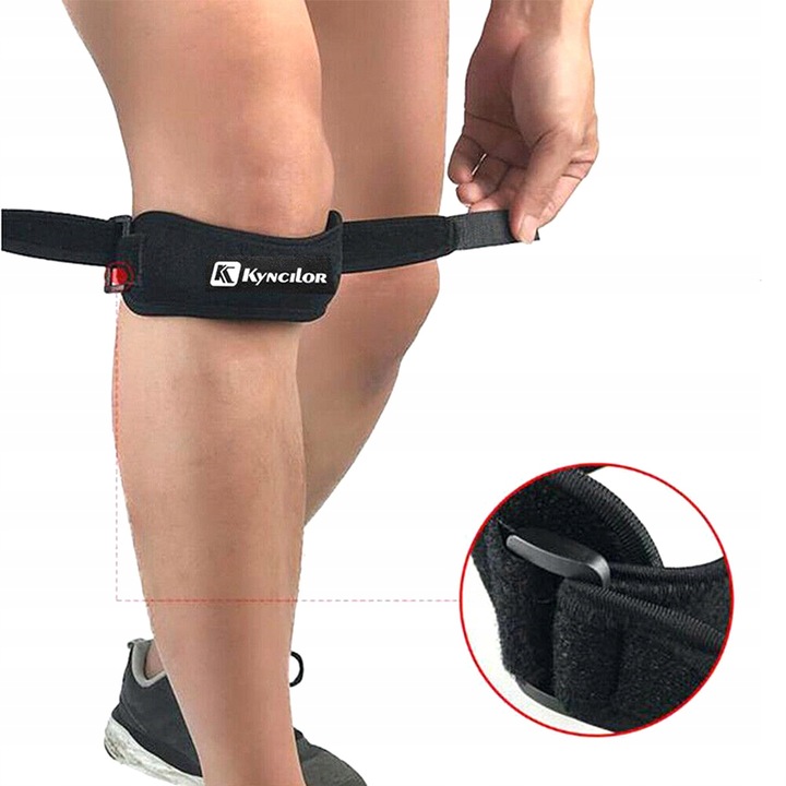 OPASKA PODRZEPKOWA na RZEPKE Stabilizator Kolana RZEPKI Orteza Pod Kolano