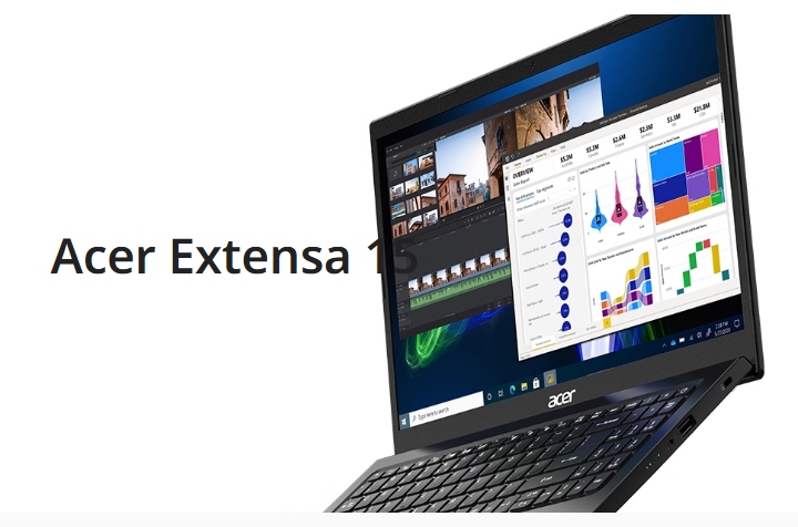 Laptop Acer Extensa 15 EX215-54 15,6 " Intel Core i3 16 GB / 512 GB + AV