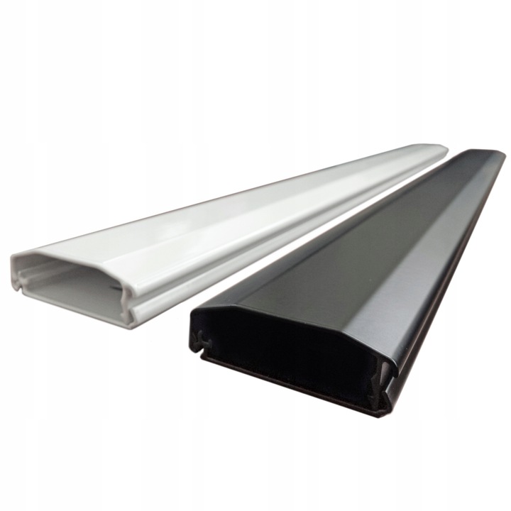 Aluminiowa Maskownica kabli 75cm System Click-Lock Otwierana Łatwy Dostęp