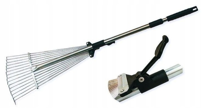 GRABIE TELESKOPOWE DO TRAWY LIŚCI REGULOWANE METAL