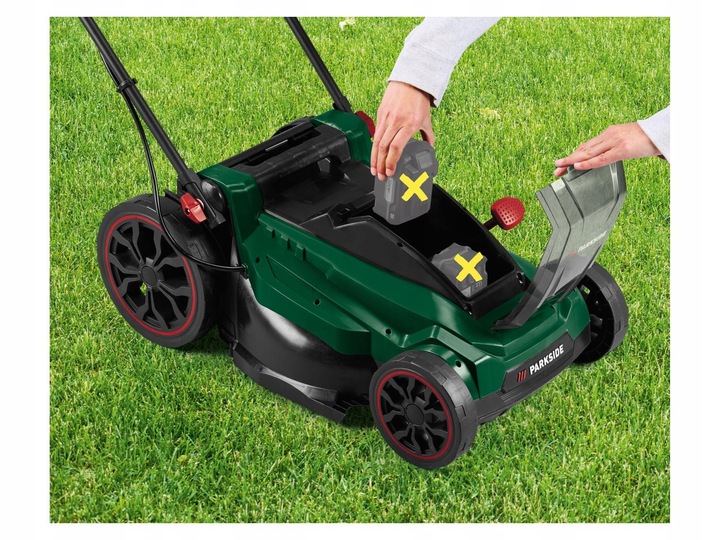 KOSIARKA AKUMULATOROWA PARKSIDE PRMA 40-Li D2 - 40V - 50L - 40CM