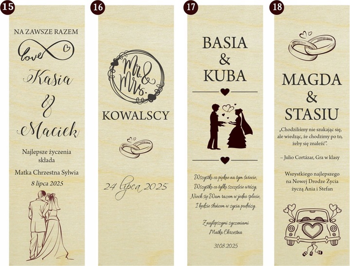 PUDEŁKO SKRZYNKA NA WINO GRAWER PREZENT ŚLUB + PUDEŁKO NA PIENIĄDZE WESELE