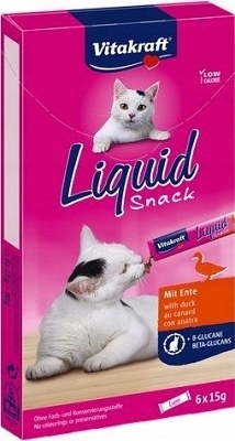 VITAKRAFT LIQUID SNACK PRZYSMAK KOT MIX SMAK 4SZT