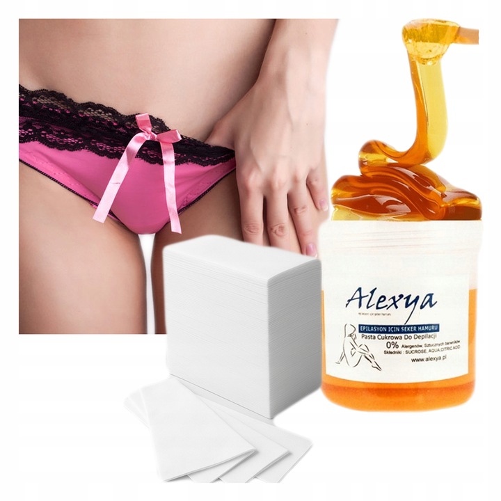 Pasta cukrowa do depilacji miejsc intymnych bikini pupy dla mężczyzn kobiet