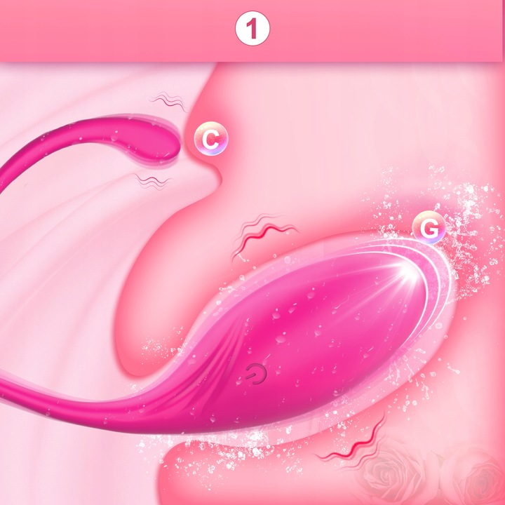 WIBRUJĄCE JAJKO STYMULUJĄCE STEROWANE APLIKACJĄ