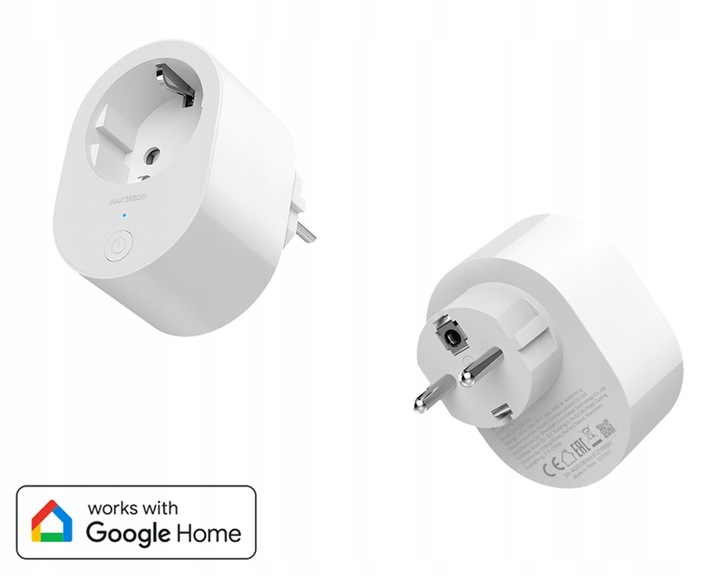 Inteligentne Gniazdo WiFi Xiaomi Mi Smart Plug 2 Uziemienie Miernik