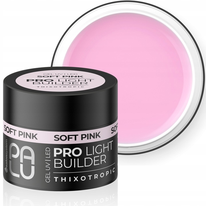 PALU ŻEL BUDUJĄCY BUILDER SOFT PINK 45 g