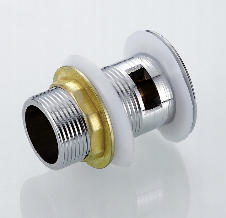 ZESTAW: SYFON UMYWALKOWY DO UMYWALKI + KOREK KLIK-KLAK Z PRZELEWEM