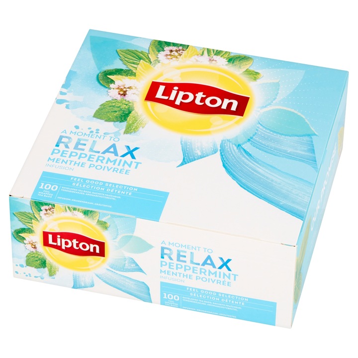 Lipton Peppermint 100 kopert (mięta) FGS
