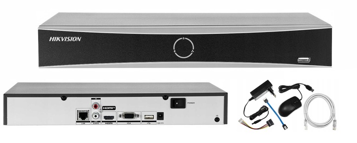 Rejestrator Hikvision 8 kanałów DS-7608NXI-K1 ACUSENSE Aplikacja