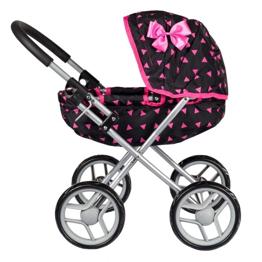 KINDERPLAY WÓZEK DLA LALEK GŁĘBOKI GONDOLA SKŁADANY DASZEK