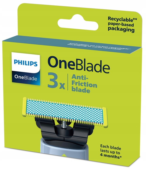 Ostrza golarki PHILIPS OneBlade 360 Anti-Friction QP235/50 (3 szt.)