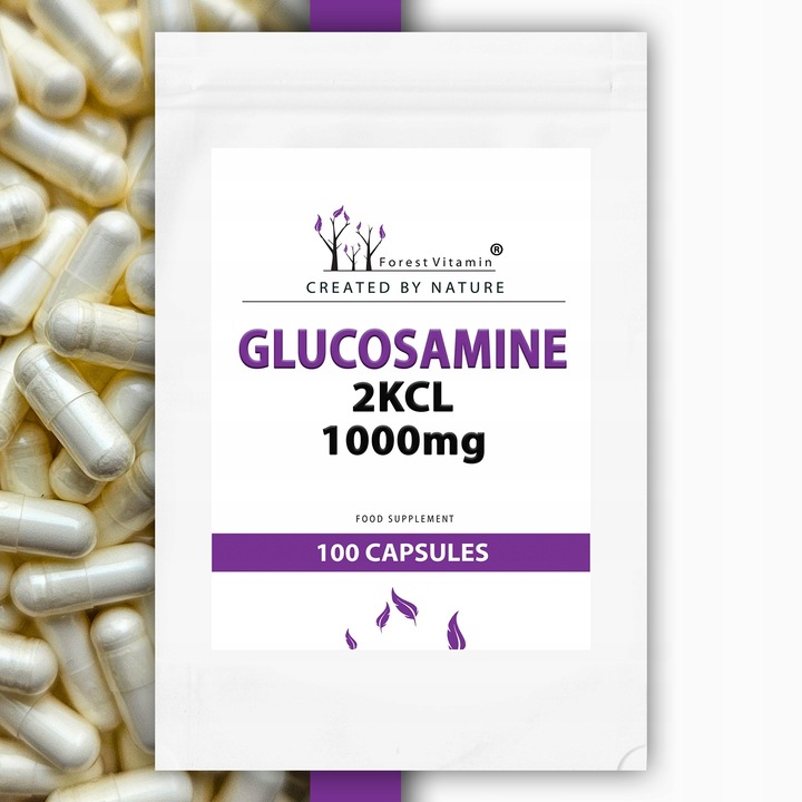 GLUKOZAMINA 2KCL 1000mg 100 KAPSUŁEK STAWY MOCNA