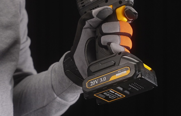 UDAROWA WIERTARKO WKRĘTARKA AKUMULATOROWA 20V BEZSZCZOTKOWA 2XAKU