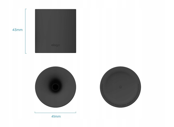 ELAGO Silikonowa Podstawka pod Apple Pencil i Dowolny Rysik do Tabletu