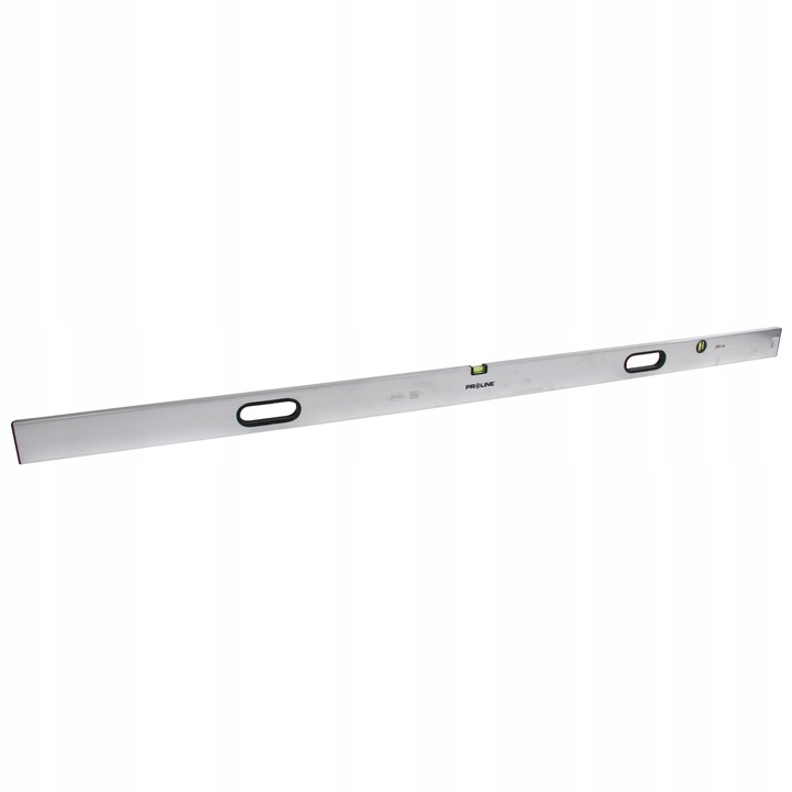 PROLINE Łata murarska prostokątna z dwiema libelkami i uchwytami 3m