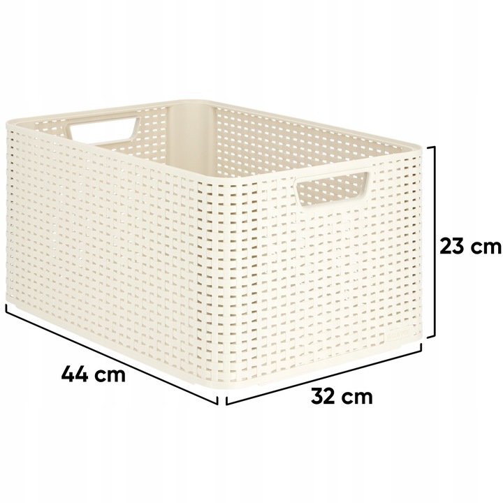 CURVER KOSZYK KOSZYCZEK POJEMNIK DO PRZECHOWYWANIA