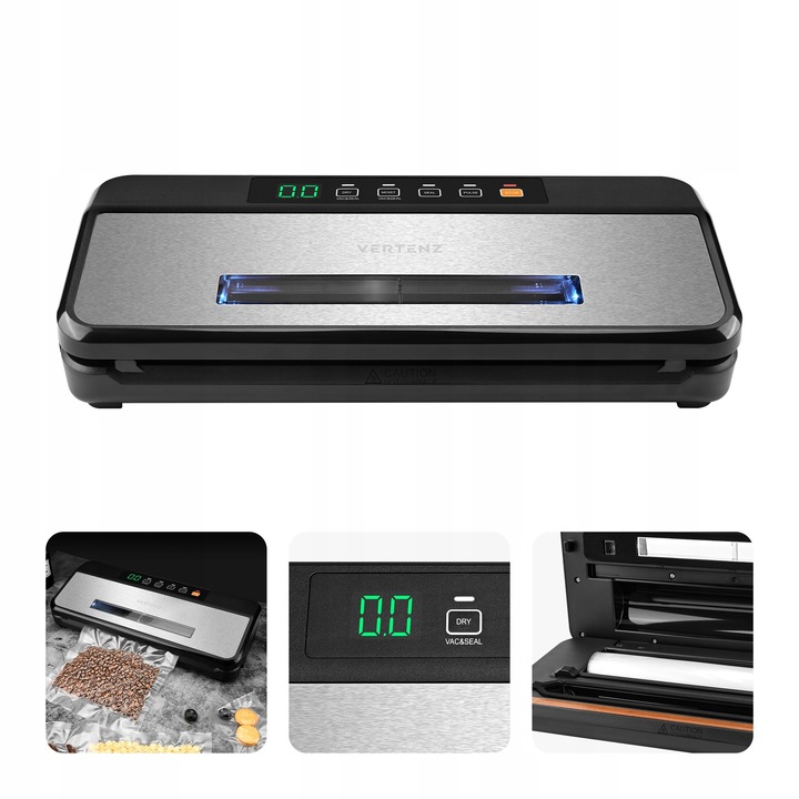 Zgrzewarka próżniowa do żywności VERTENZ 110W + folia worki do