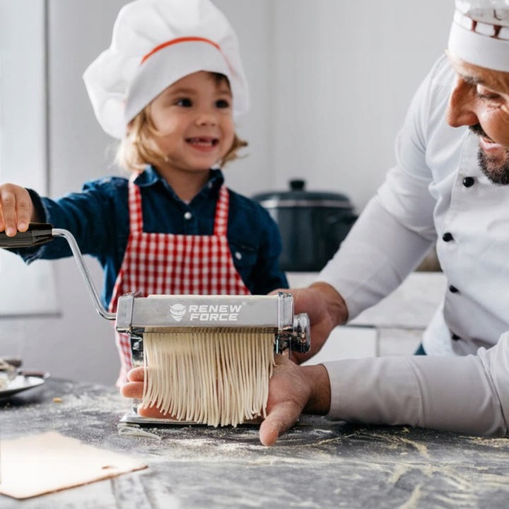 MASZYNKA DO MAKARONU ZE STALI NIERDZEWNEJ MASZYNA DO WAŁKOWANIA + KROJENIA