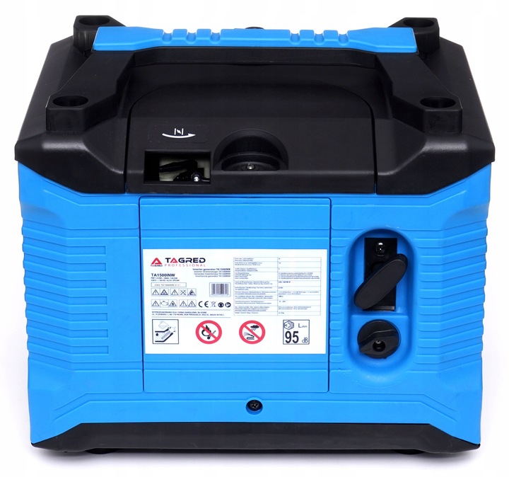 AGREGAT PRĄDOTWÓRCZY GENERATOR PRĄDU 1200W MIEDZIANA PRĄDNICA + OLEJ