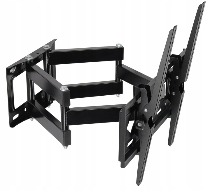 UCHWYT DO TELEWIZORA TV ŚCIENNY WIESZAK 26-75 CALI ŚRUBY POZIOMICA