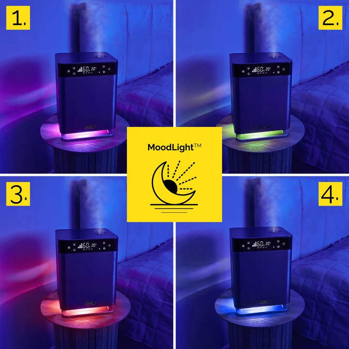 Nawilżacz powietrza 5w1 Oczyszcza Jonizator Yoer Automatyczny