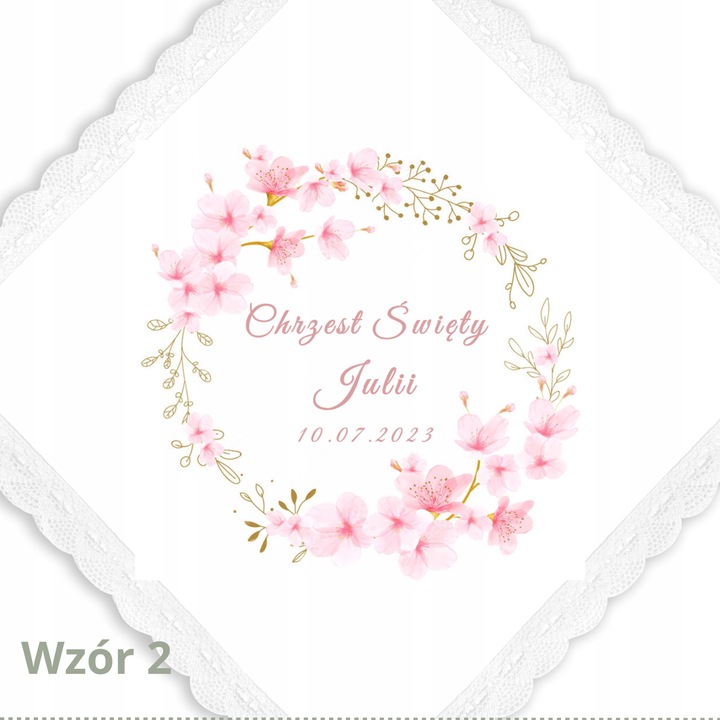 ŚWIECA DO CHRZTU KOMUNII NA CHRZEST KOMUNIĘ GROMNICA CHRZCINY