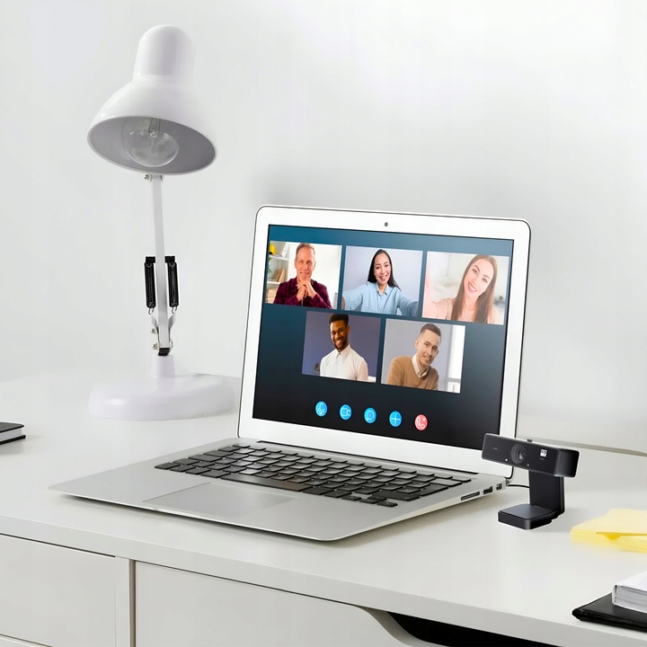 KAMERA INTERNETOWA KAMERKA PRO 2K FULL HD MIKROFONEM WEBCAM USB DO LAPTOPA