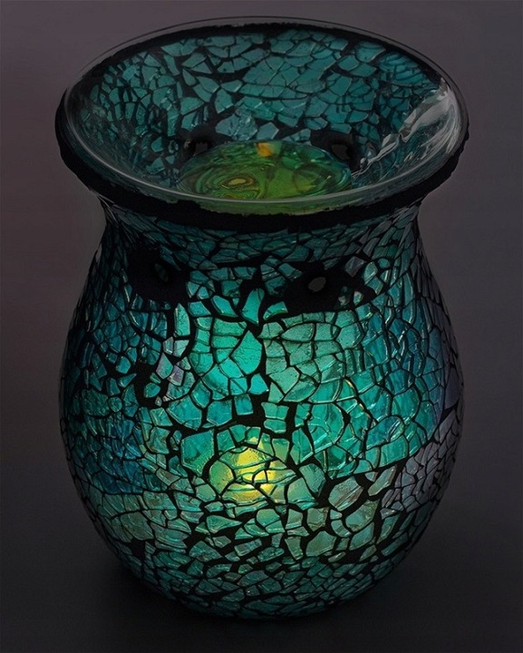 KOMINEK ZAPACHOWY DO WOSKÓW MOZAIKA LAGUNA TURKUSOWY