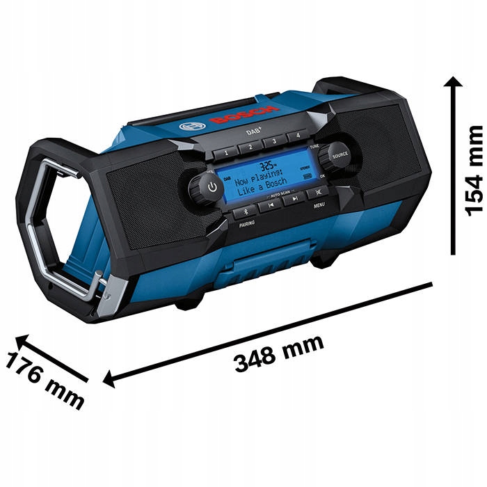 RADIO BUDOWLANE BLUETOOTH DAB + GPB 18V-2 SC BOSCH