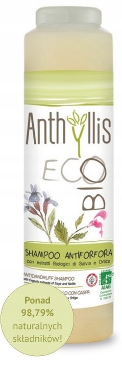 Szampon przeciwłupieżowy, bardzo delikatny EKO BIO