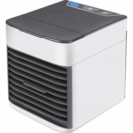 KLIMATYZATOR PRZENOŚNY 3W1 OCZYSZCZACZ NAWILŻACZ KLIMATYZER USB NA WODĘ