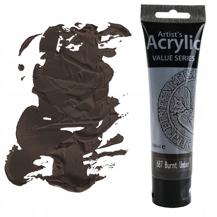 Zestaw 12 kolorów farb AKRYLOWYCH Value Series Phoenix 12x100ml artystyczne