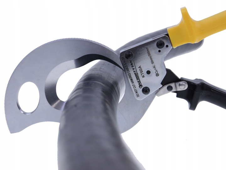 Nożyce zapadkowe do kabli 500 mm2 ENERGOTYTAN KT60 / OBCINAKI DO KABLI