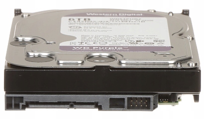 DYSK TWARDY WESTERN DIGITAL WD64PURZ WD PURPLE 6TB SATA 3,5"