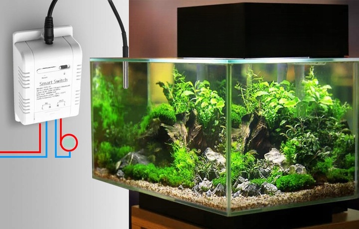 Czujnik Temperatury WiFi TUYA Termostat Elektroniczny 20A Pomiar