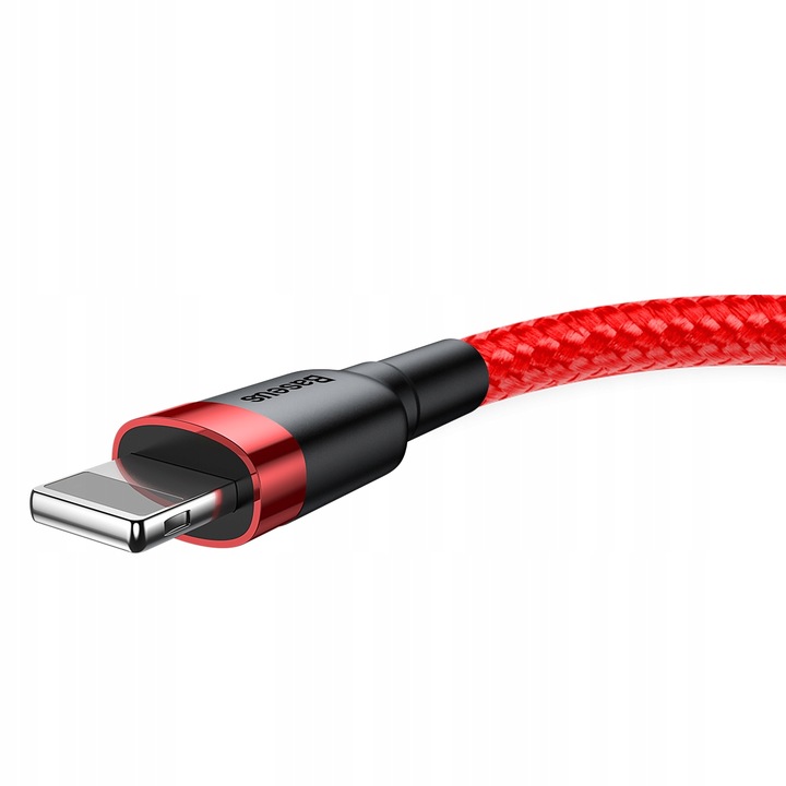 BASEUS MOCNY KABEL USB DO LIGHTNING IPHONE IPAD PRZEWÓD OPLOT 1.5A 2M