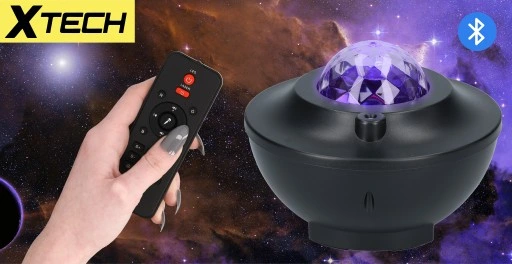 PROJEKTOR GWIAZD KULA LAMPKA LED NOCNA BLUETOOTH