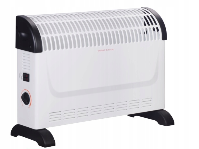 Grzejnik elektryczny konwektorowy 2000W Qlima ECH4020 termostat cicha