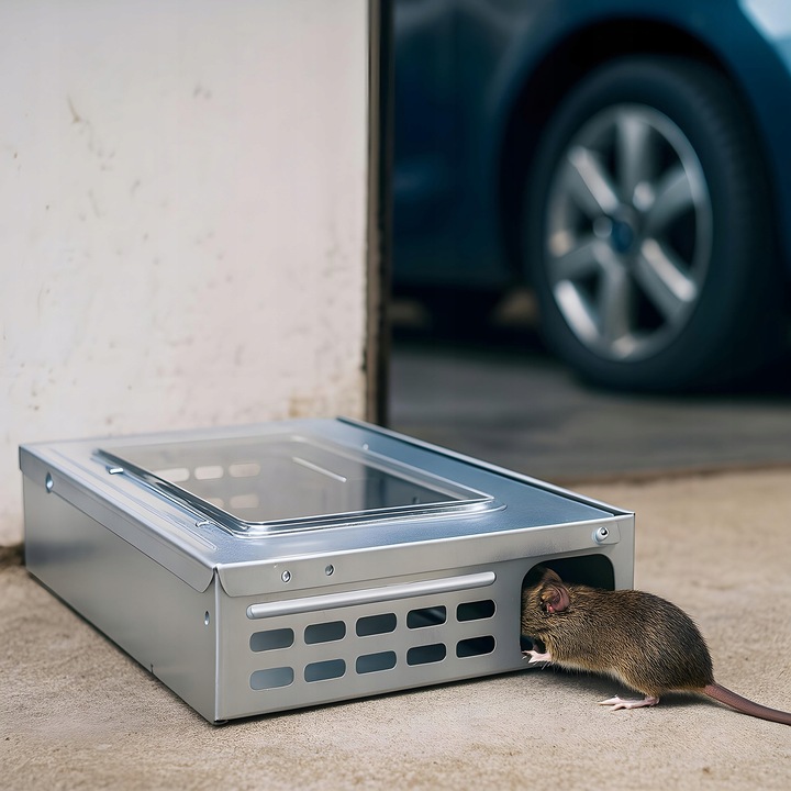 MYSZOŁAPKA ŻYWOŁAPKA PUŁAPKA ŁAPKA NA MYSZY I SZCZURY CHWYTACZ NO PEST