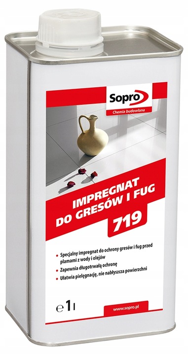 Impregnat do gresu i fug Sopro FFP 719 1 litr