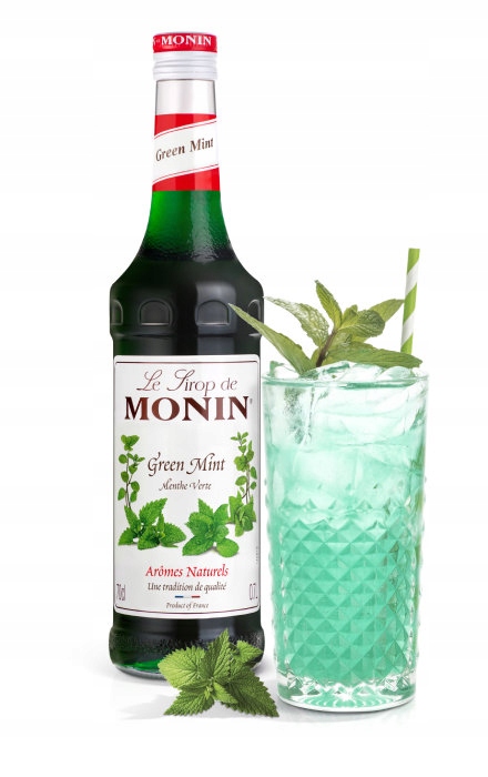 Syrop smakowy MONIN GREEN MINT-zielona mięta 700ml