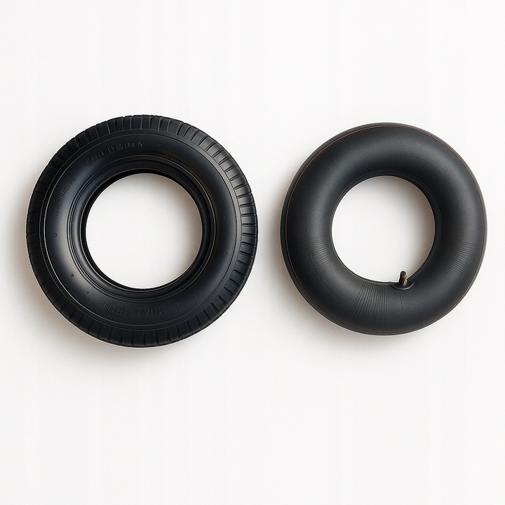 Opona z dętką do koła taczki 4.80/4.00-8 6PR WZMOCNIONA TEMI