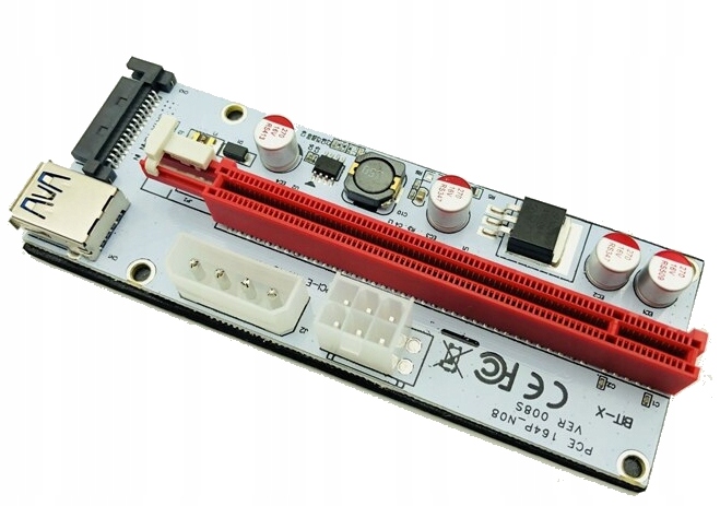 Riser 008S GOLD Najnowszy model! USB 3.0 PCI-E