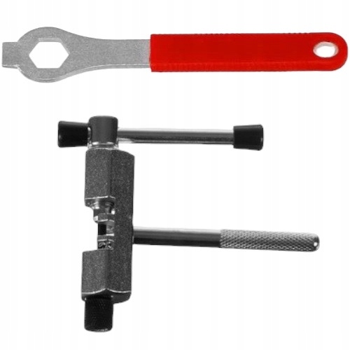 ZESTAW NARZĘDZI ROWEROWYCH KLUCZE KORBY DO ROWERU SKUWACZ BACIK 7 ELEMENTÓW