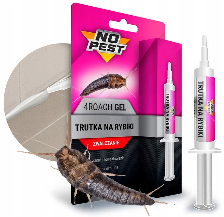 SILNA TRUTKA ŻEL ŚRODEK PREPARAT NA RYBIKI SREBRZYKI CYPERMETRYNA NO PEST