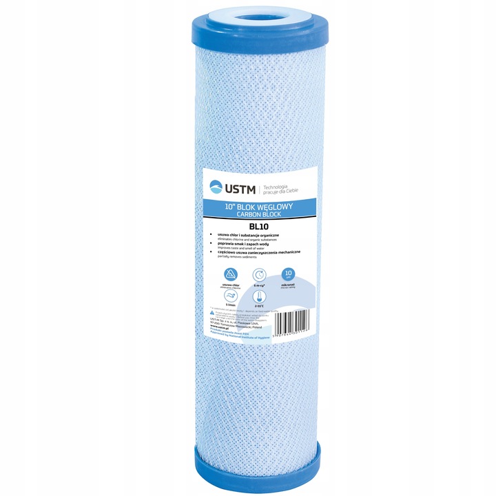 Filtr do wody filtrujący wkład 10' węglowy BL10 uzdatniacz 10 sztuk