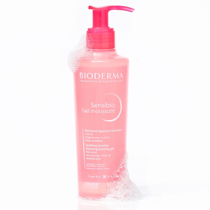 Bioderma Sensibio Gel Moussant Łagodzący Żel Micelarny Do Twarzy 500ml